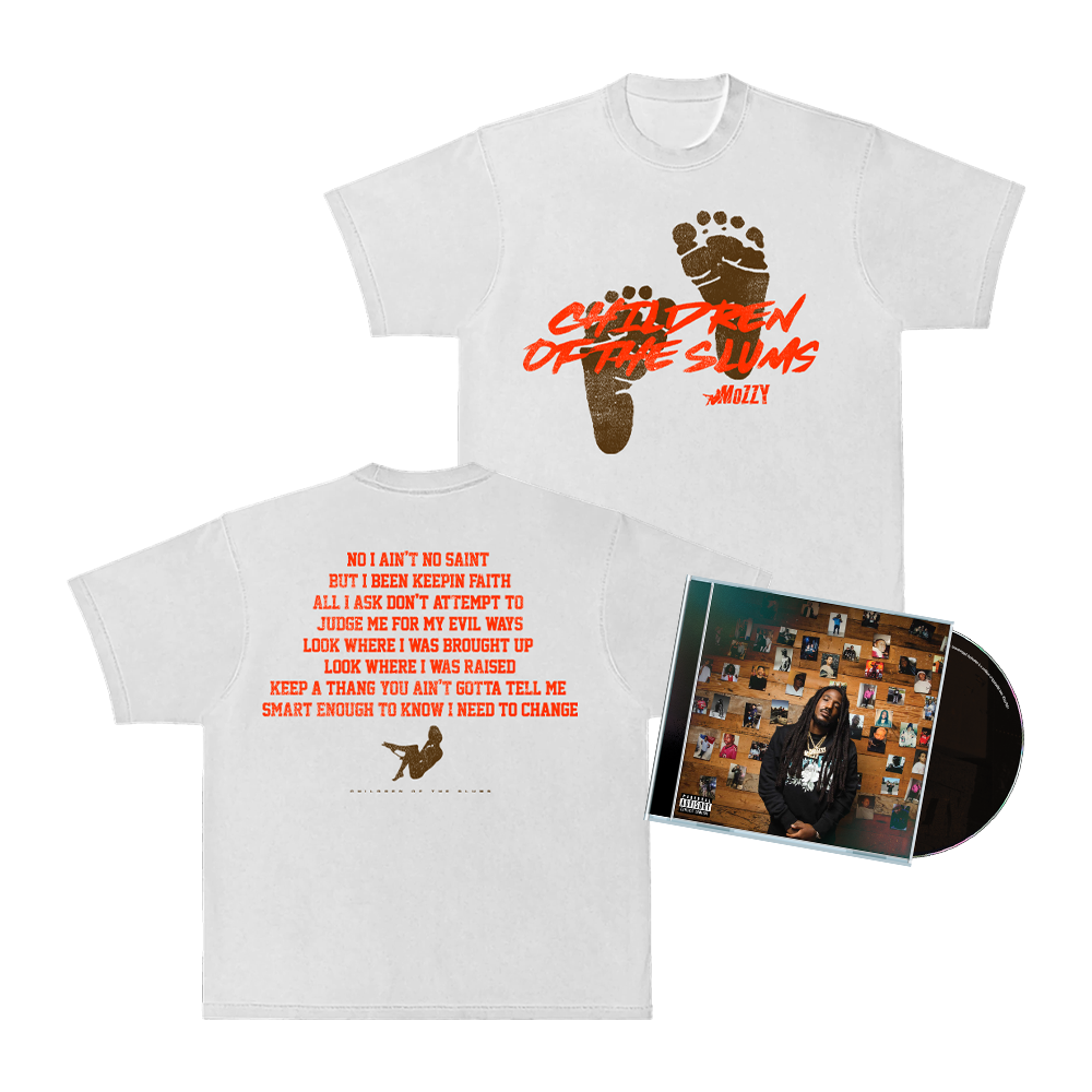 MOZZY-0001-Children-of-the-Slums-Album-whitetee-1